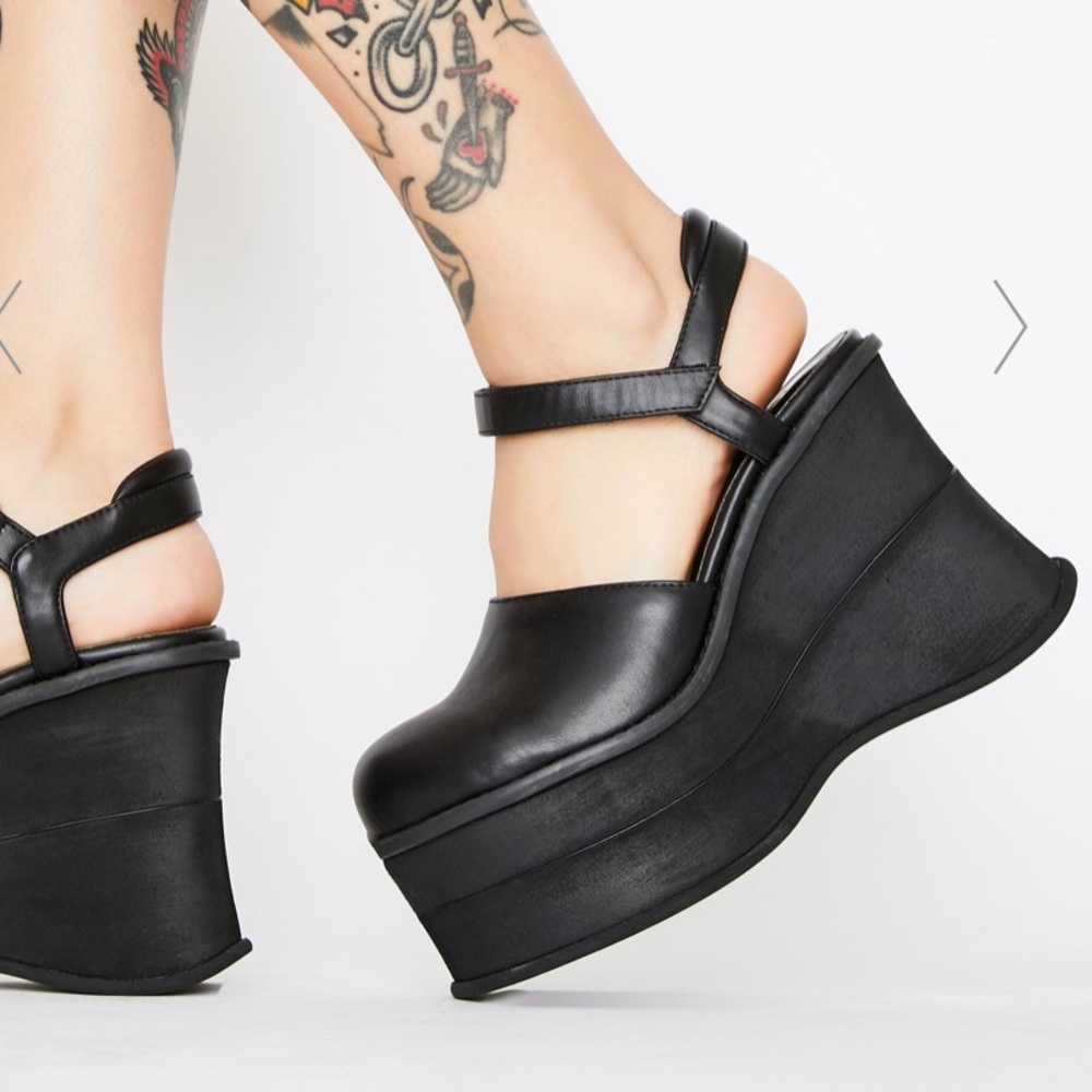 just for kicks platform wedges
